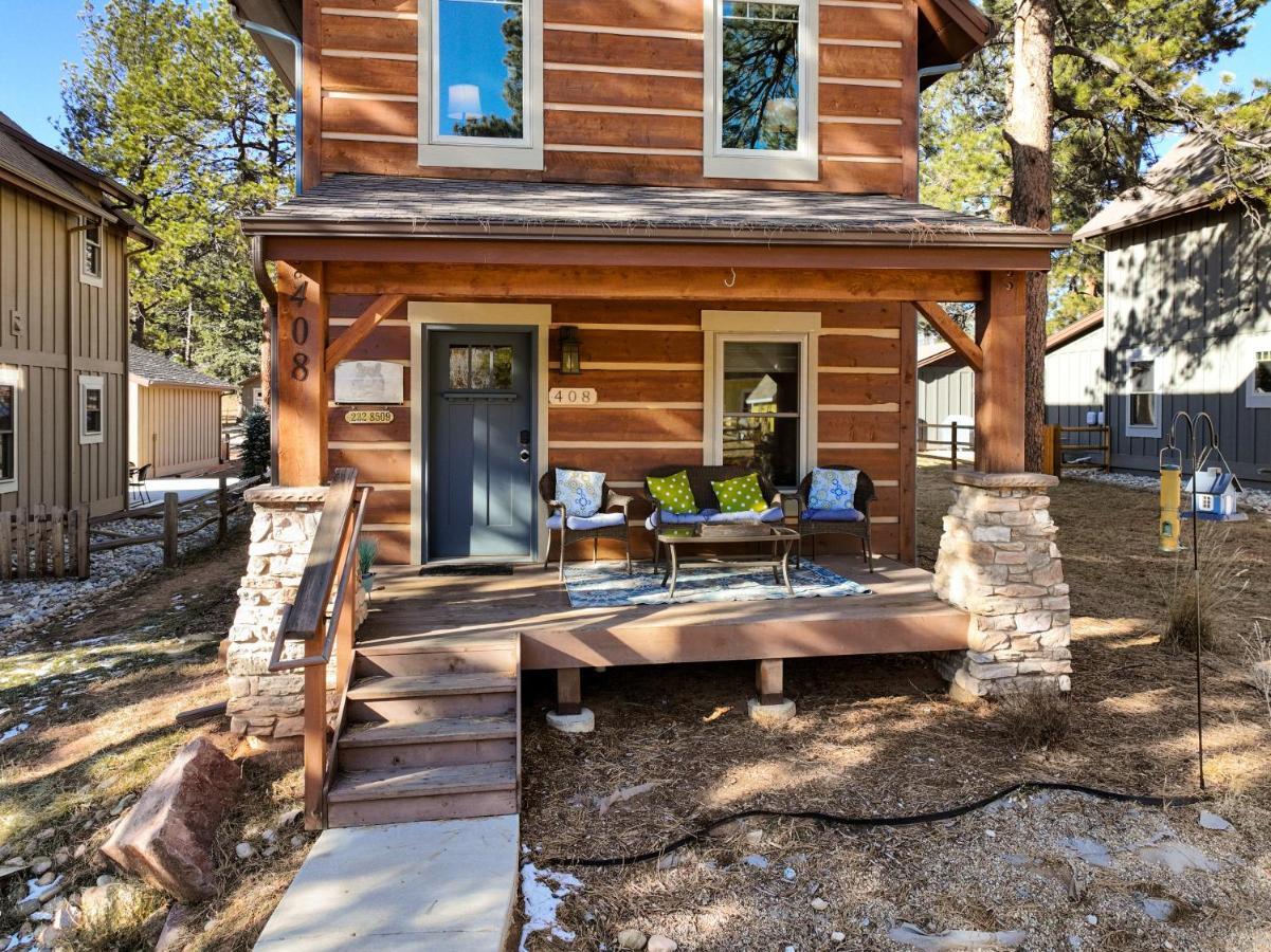 Black Bear Cabin With Hot Tub Woodland Park Esterno foto